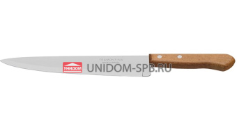 Нож Dynamic кухонный 20 см,  деревян. ручка, в блистере     (12) (60)     22902/108