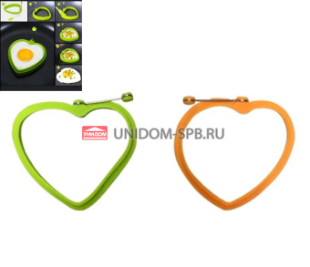 Форма для яичницы HITT Crepe 11*11*2см Сердце (108) H-CR-050 Форма для яичницы HITT Crepe 11*11*2см Сердце (108) H-CR-050