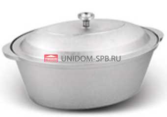 Утятница 4,0 л мет.крышка     (5)     У40