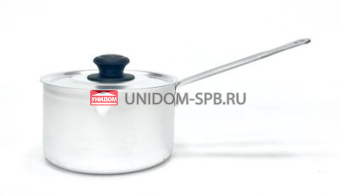 Кастрюля 0,75 л 1 мет/руч., мет кр. (цилиндр)     (24)     14702