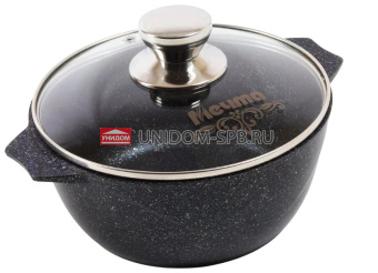 Кастрюля 4 л АП "Гранит Black Induction pro" (5)     44802И