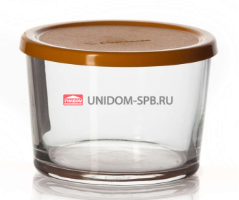 Банка малая 220мл Basic с крышкой     (12)     42230SLB  РОС